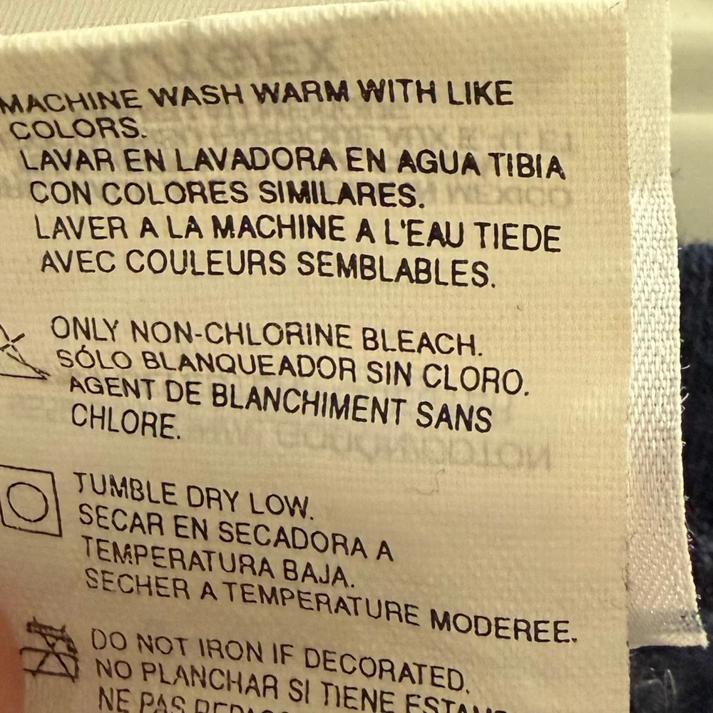 Vintage LOGO ATHLETIC DALLAS COWBOYS Crewneck Sweatshirt Blue Size XL - Picture 9 of 10